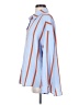 Unbranded Stripes Blue Long Sleeve Button-Down Shirt Size S - photo 5