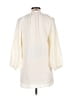 NOM 100% Cotton Ivory 3/4 Sleeve Blouse Size L - photo 2