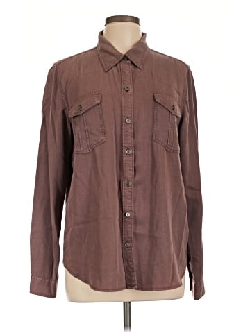 Natural Reflections Long Sleeve Button-Down Shirt (view 1)