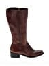 Nicole 100% Leather Brown Boots Size 10 - photo 1
