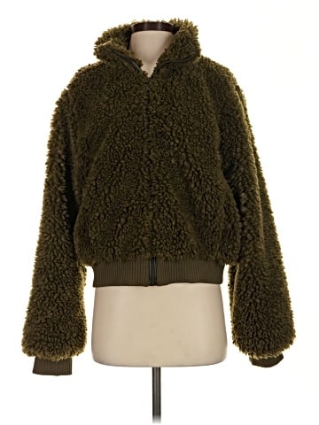 Love Tree Faux Fur Jacket (view 1)