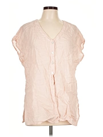 Jones New York Short Sleeve Blouse (view 1)