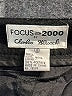 Focus 2000 100% Wool Black Wool Pants Size 10 - photo 7