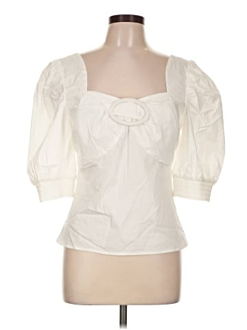 New York & Company 3/4 Sleeve Blouse (view 1)