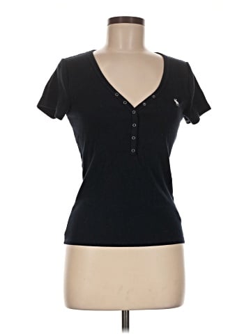 Abercrombie & Fitch Short Sleeve Henley (view 1)