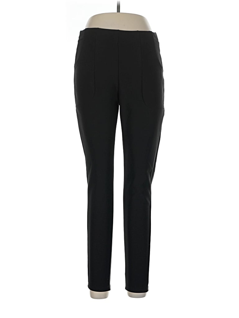 Pre-owned Kay Unger Active Pants In Black