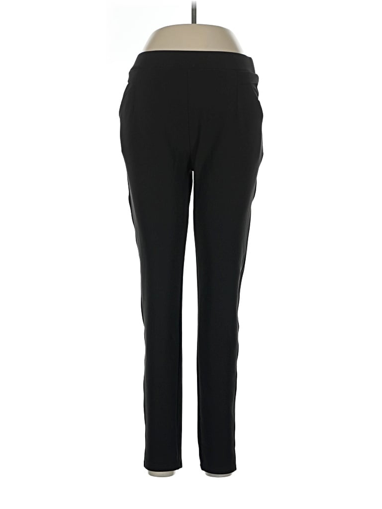 Pre-owned Kay Unger Active Pants In Black