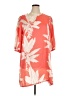bryn WALKER 100% Polyester Tropical Orange Casual Dress Size XL - photo 1