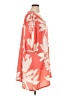 bryn WALKER 100% Polyester Tropical Orange Casual Dress Size XL - photo 4