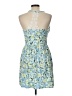No Boundaries Floral Blue Casual Dress Size L - photo 2