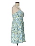 No Boundaries Floral Blue Casual Dress Size L - photo 4