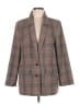 Old Navy Plaid Brown Blazer Size Lg Petite - photo 1