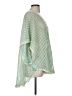 Francesca's 100% Polyester Green Poncho One size - photo 4