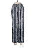 One 5 One 100% Rayon Stripes Silver Casual Pants Size M - photo 1