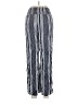One 5 One 100% Rayon Stripes Silver Casual Pants Size M - photo 2