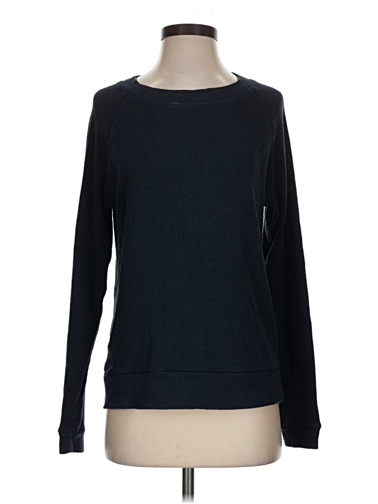 Pre-owned Tna Pullover Sweater In Black