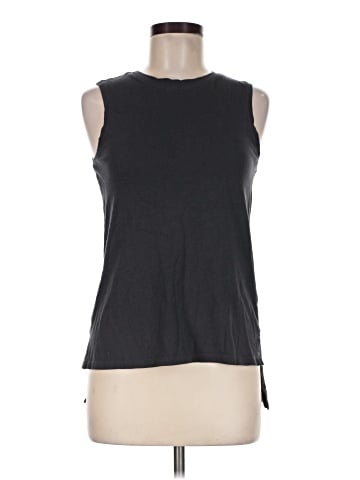 Zara W&B Collection Sleeveless T-Shirt (view 1)