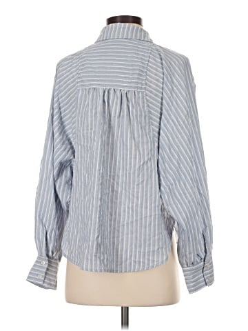 Max Studio Long Sleeve Button-Down Shirt (view 2)