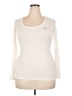 Lacoste Ivory Long Sleeve Top Size 32 - photo 1