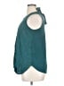 41Hawthorn 100% Polyester Teal Sleeveless Blouse Size 1X - photo 5
