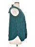 41Hawthorn 100% Polyester Teal Sleeveless Blouse Size 1X - photo 4