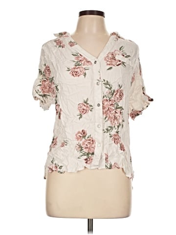 Candie's Short Sleeve Blouse (view 1)