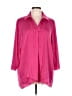Renuar 100% Polyester Pink 3/4 Sleeve Blouse Size L - photo 1