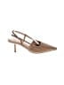 Ann Taylor 100% Leather Tan Heels Size 9 - photo 1