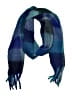 Assorted Brands 100% Polyester Plaid Blue Scarf One size - photo 1