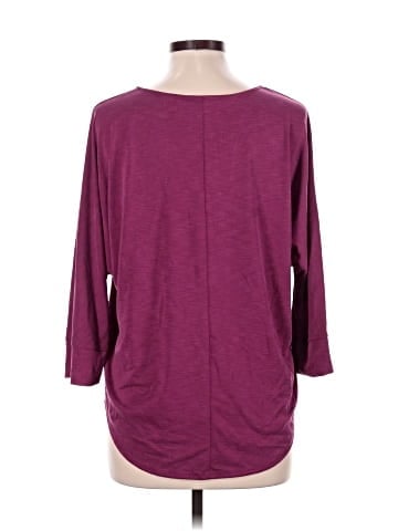 Green Envelope 3/4 Sleeve Top (view 2)