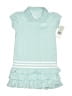 Adidas 100% Polyester Teal Blue Dress Size 6 - photo 1