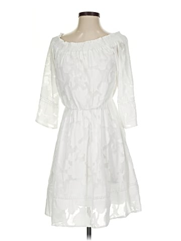 Kaari Blue Casual Dress (view 1)