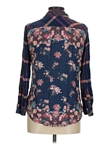 Tolani Long Sleeve Button-Down Shirt (view 2)