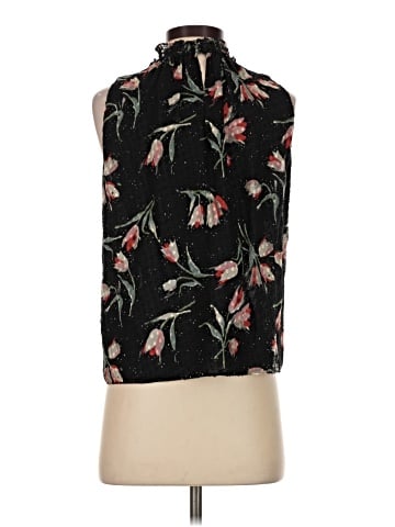 Rebecca Taylor Sleeveless Silk Top (view 2)
