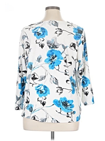 Cathy Daniels 3/4 Sleeve Top (view 2)
