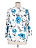 Cathy Daniels White 3/4 Sleeve Top Size XL - photo 2
