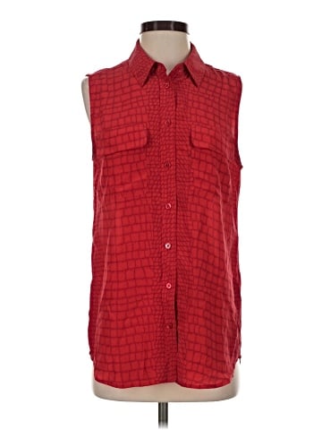 Equipment Sleeveless Silk Top (view 1)