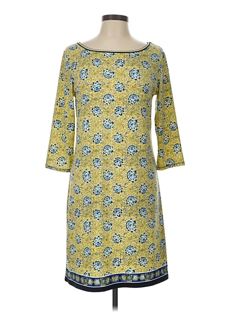 Pre-owned Max Studio Casual Dress In Yellow