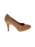Simplysoles 100% Leather Tan Heels Size 7 1/2 - photo 1