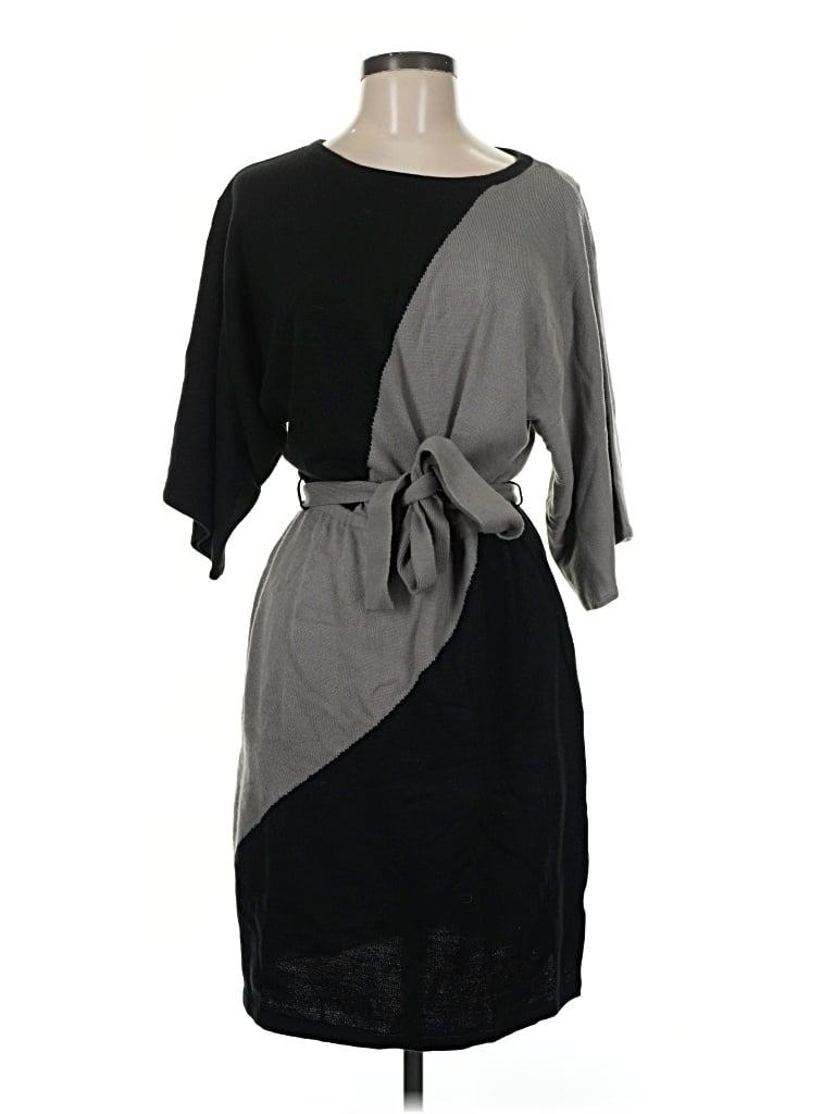 Pre-owned Sangria Casual Dress In Gray