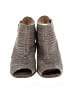 Paul Green 100% Leather Gray Heels Size UK 7 / US 9 - photo 2