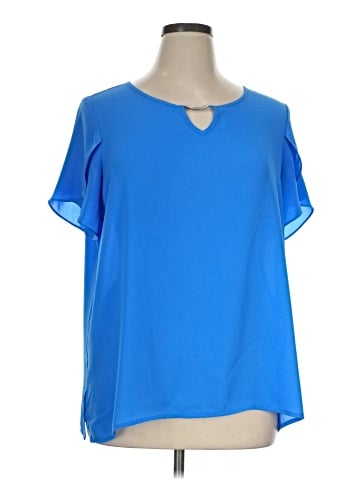 Counterparts Short Sleeve Blouse (view 1)