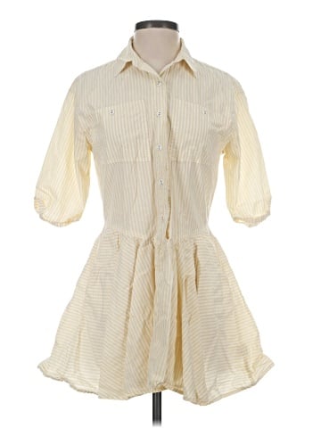 Buttons Casual Dress (view 1)