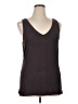 Soft Surroundings 100% Polyester Brown Tank Top Size 1X - photo 1