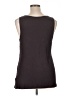 Soft Surroundings 100% Polyester Brown Tank Top Size 1X - photo 2
