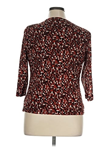 Laura Ashley 3/4 Sleeve Top (view 2)