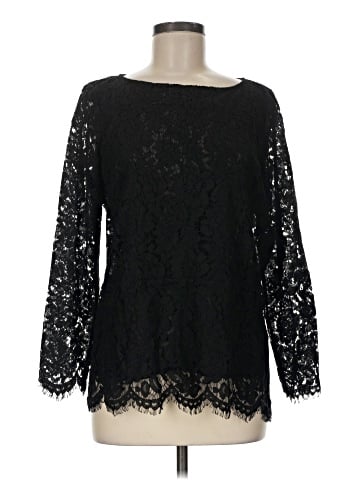 Ecru Long Sleeve Blouse (view 1)