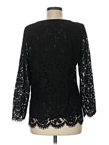 Ecru Long Sleeve Blouse (view 2)