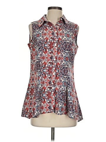 Beige by ECI Sleeveless Blouse (view 1)