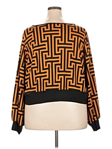 Ashley Stewart Long Sleeve Blouse (view 2)